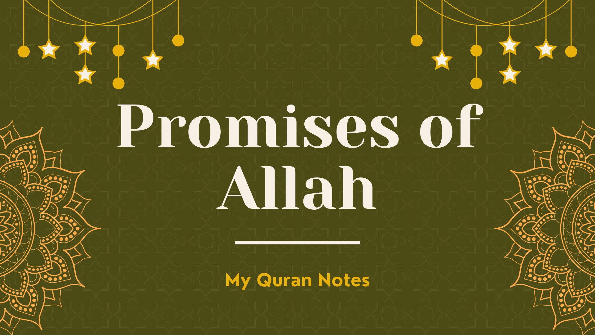 Allah's Promises in the Quran